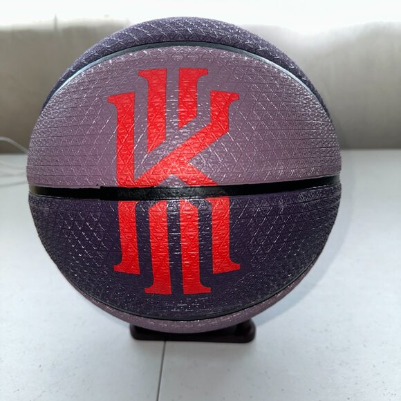 KYRIE IRVING LOGO SIGNED NIKE BASKETBALL AUTOGRAPHED W/COA MAVERICKS NETS - 743 - Picture 5 of 8